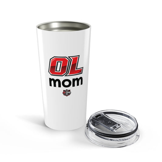 OL Mom Tumbler 20oz 'Pure White'