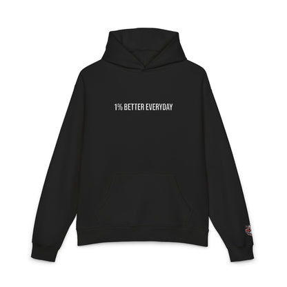 1% Better Everyday Premium Embroidered Hoodie
