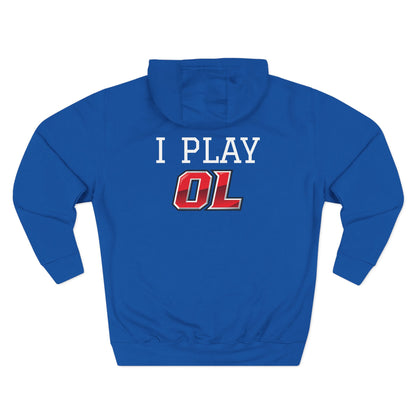 I PLAY OL Three-Panel Signature Fleece Hoodie