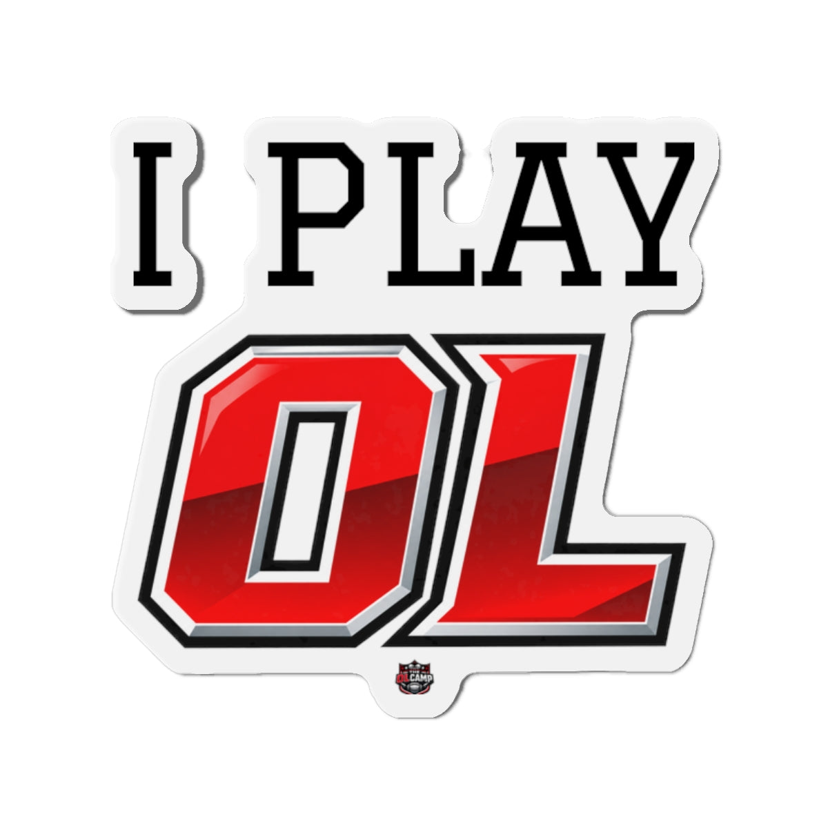 I PLAY OL Fridge Magnet