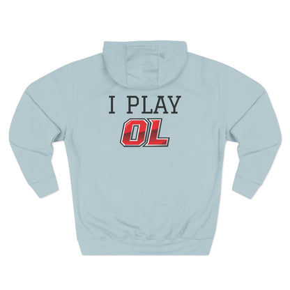 I PLAY OL Three-Panel Signature Fleece Hoodie