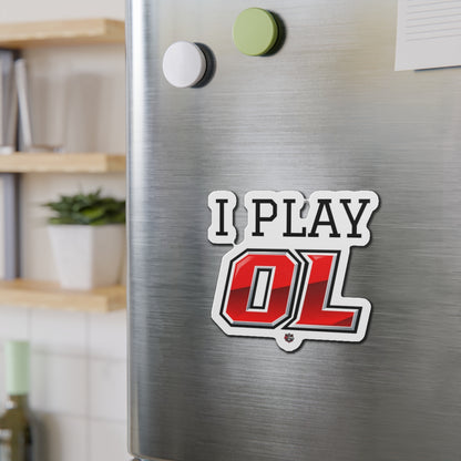 I PLAY OL Fridge Magnet