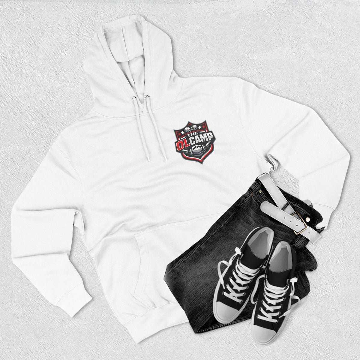 I PLAY OL Three-Panel Signature Fleece Hoodie