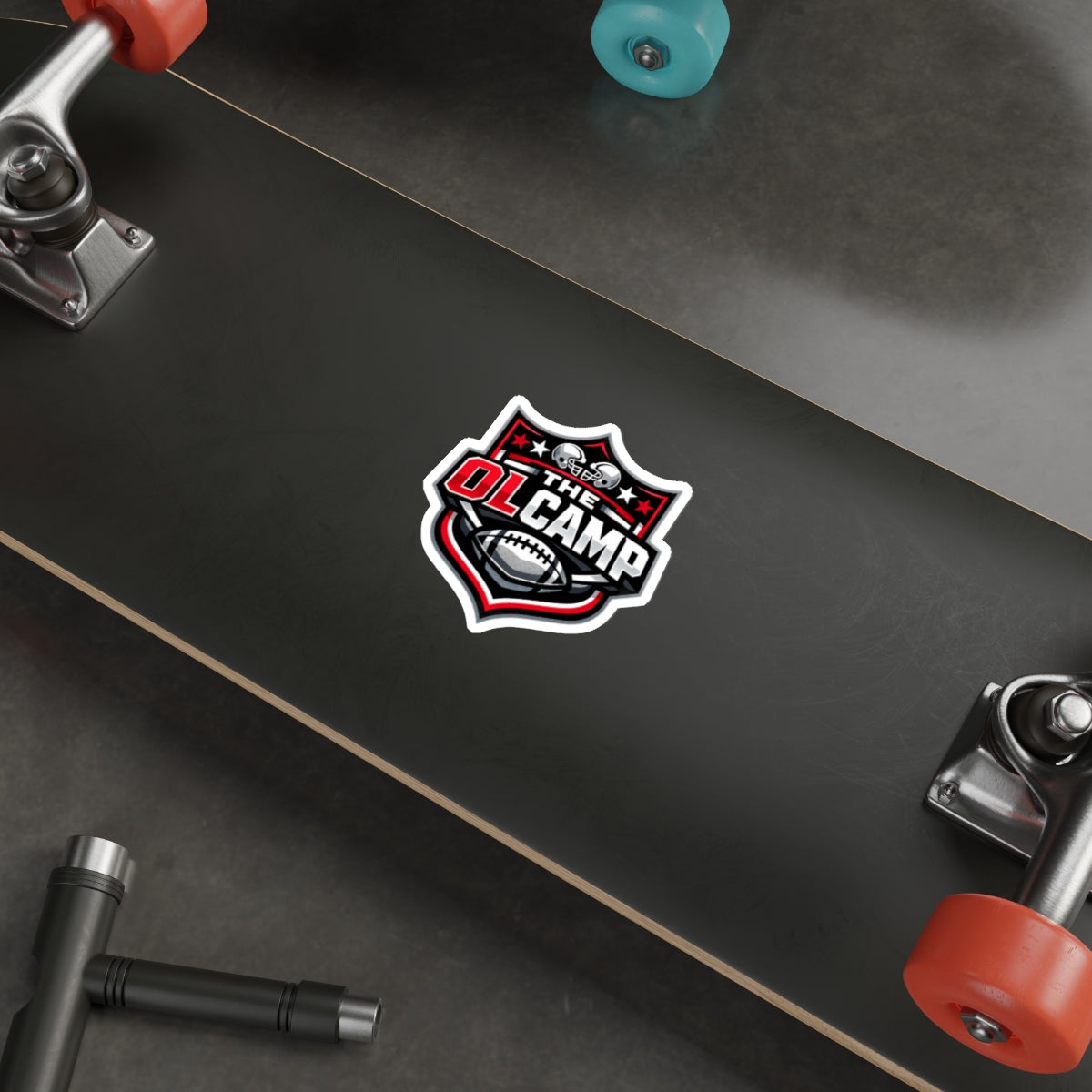 The OL Camp Logo Sticker
