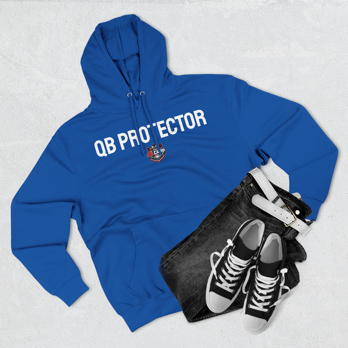 QB Protector Three-Panel Signature Fleece Hoodie