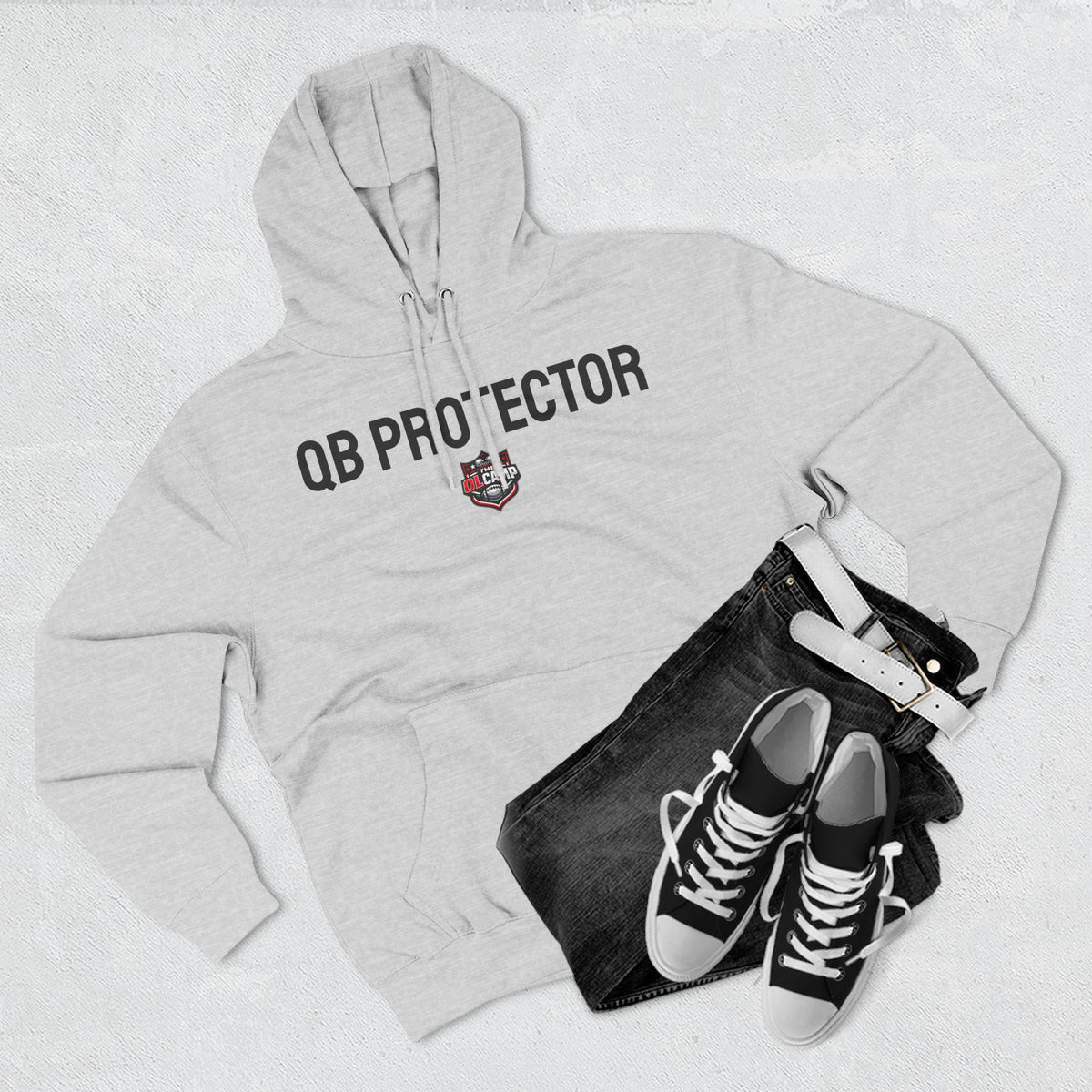 QB Protector Three-Panel Signature Fleece Hoodie