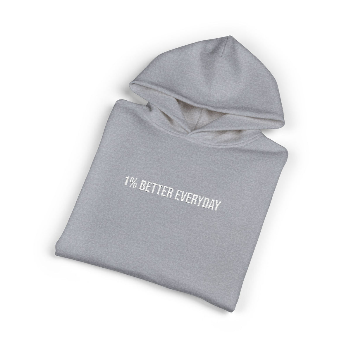 1% Better Everyday Premium Embroidered Hoodie