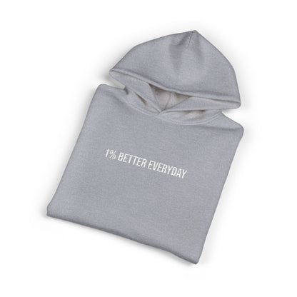 1% Better Everyday Premium Embroidered Hoodie