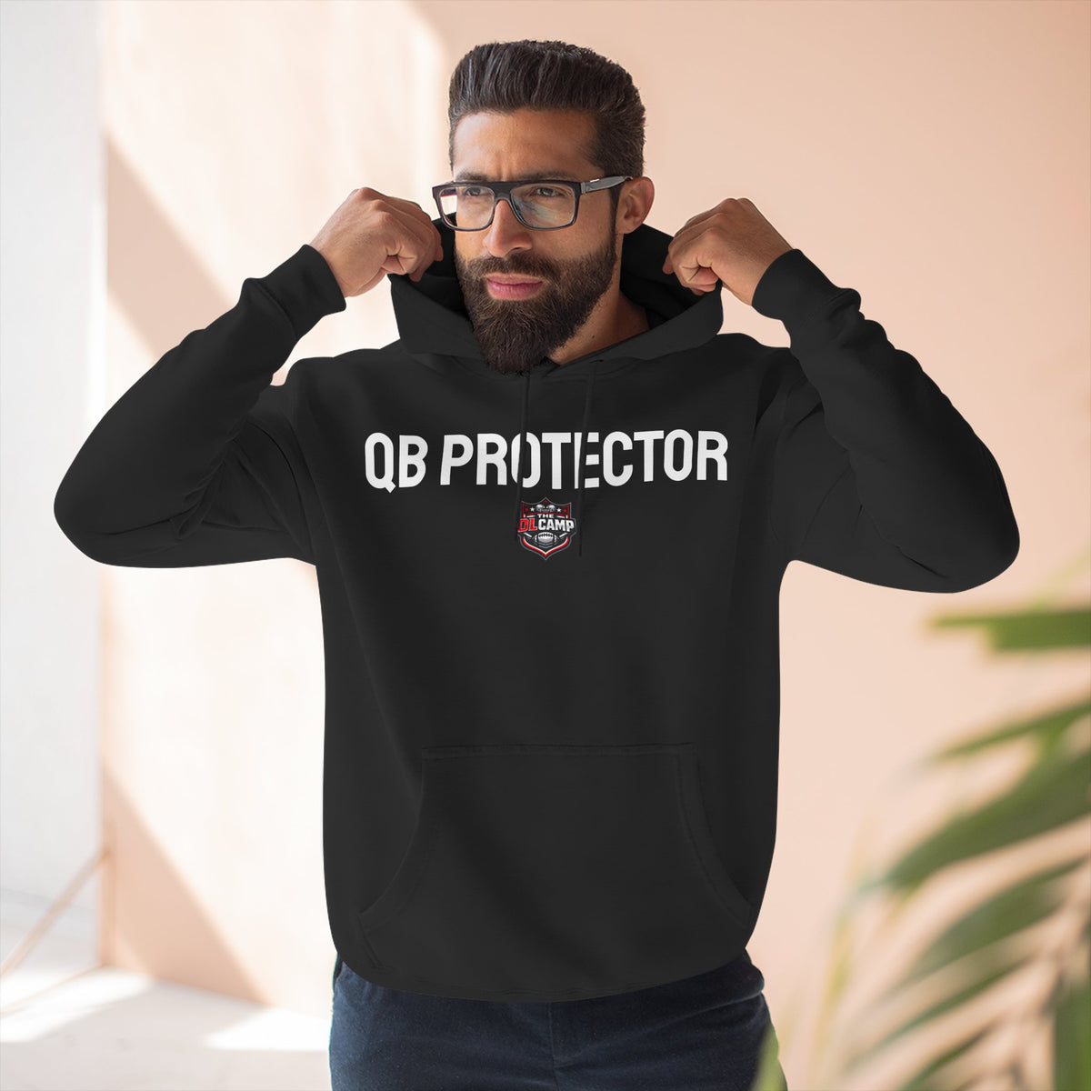 QB Protector Three-Panel Signature Fleece Hoodie