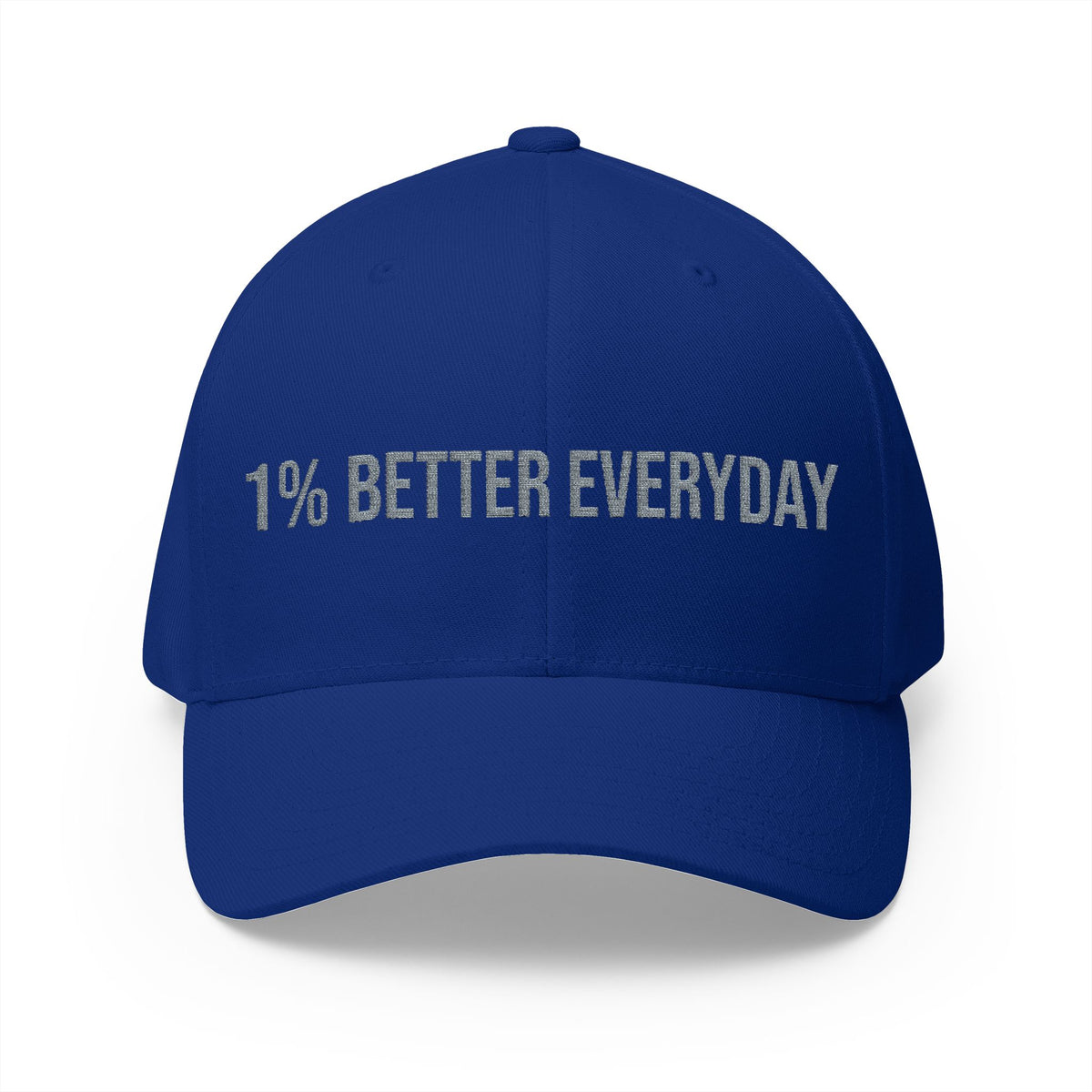 1% Better Everyday Embroidered Closed-Back Cap