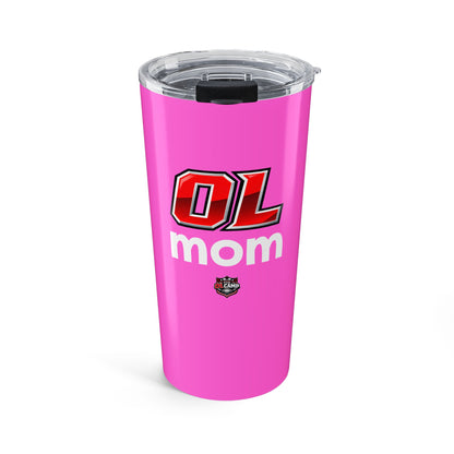 OL Mom Tumbler 20oz 'Hot Pink'