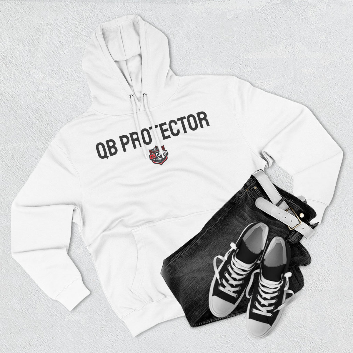 QB Protector Three-Panel Signature Fleece Hoodie