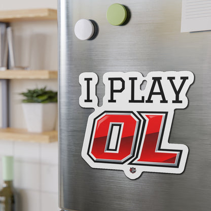 I PLAY OL Fridge Magnet