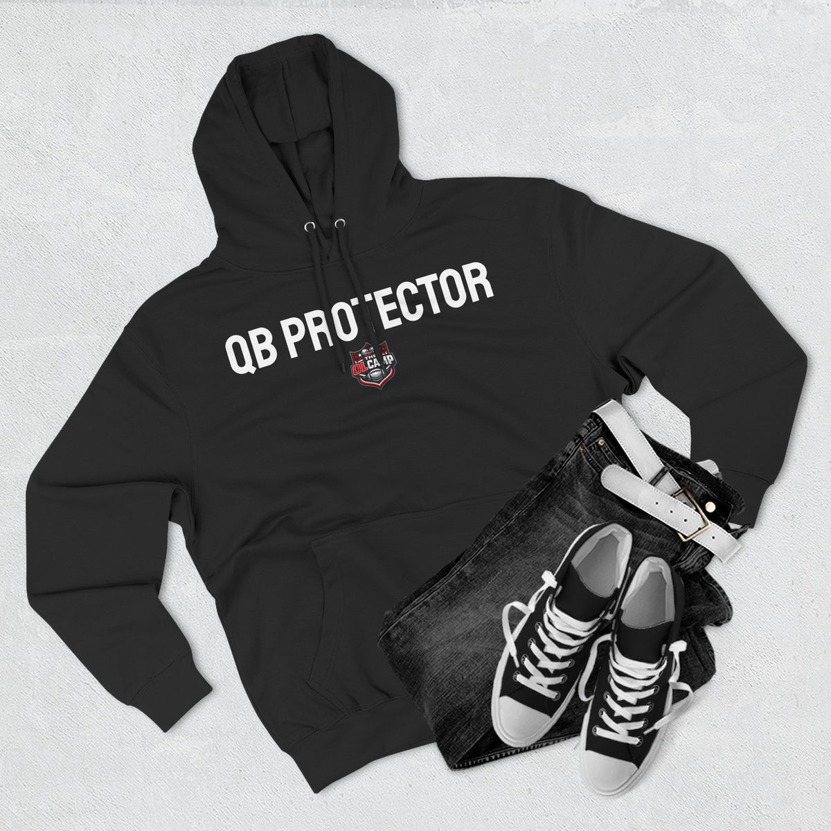 QB Protector Three-Panel Signature Fleece Hoodie