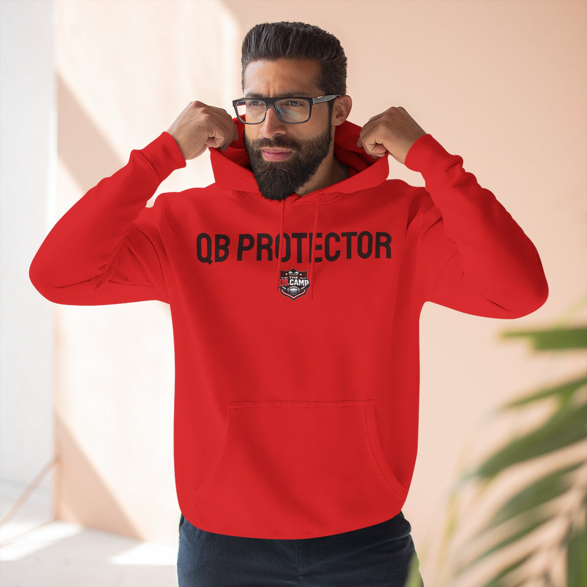 QB Protector Three-Panel Signature Fleece Hoodie