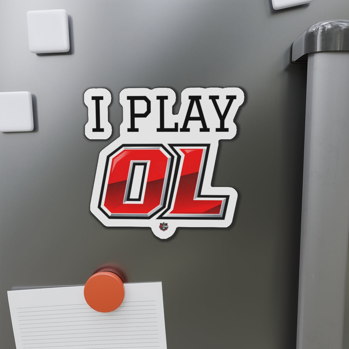 I PLAY OL Fridge Magnet