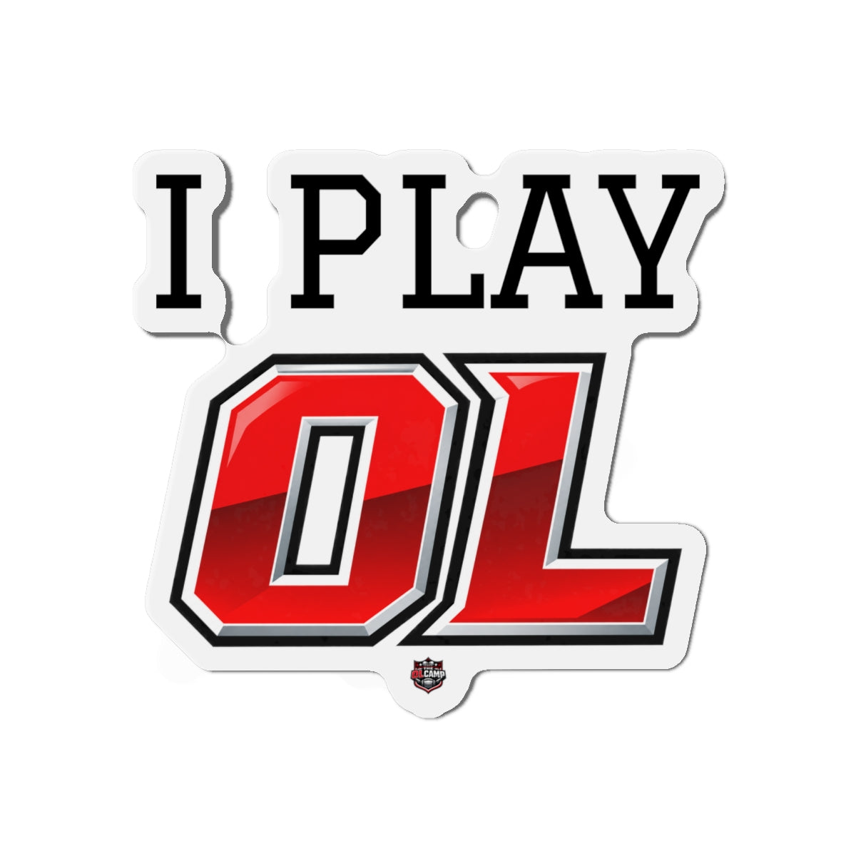 I PLAY OL Fridge Magnet