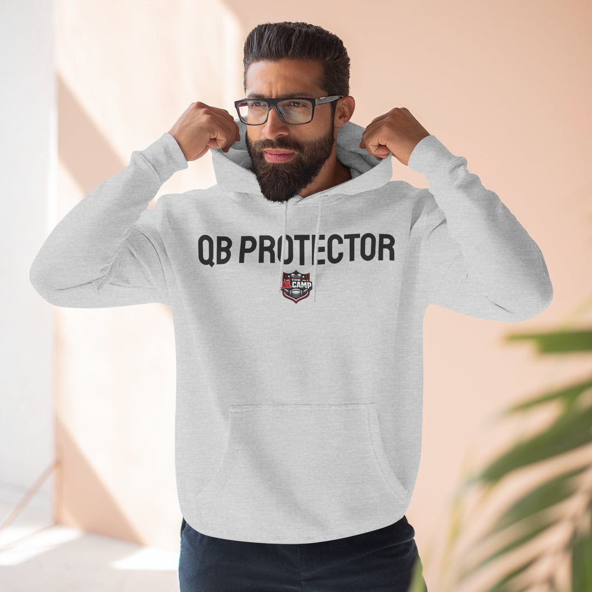 QB Protector Three-Panel Signature Fleece Hoodie