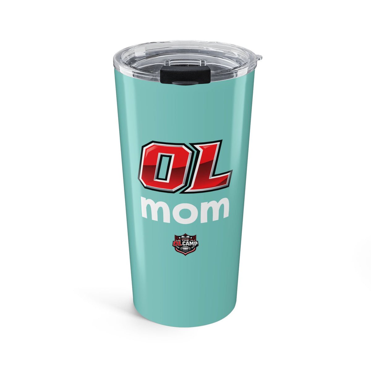 OL Mom Tumbler 20oz 'Soft Aqua'