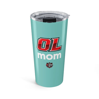 OL Mom Tumbler 20oz 'Soft Aqua'