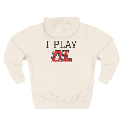 I PLAY OL Three-Panel Signature Fleece Hoodie