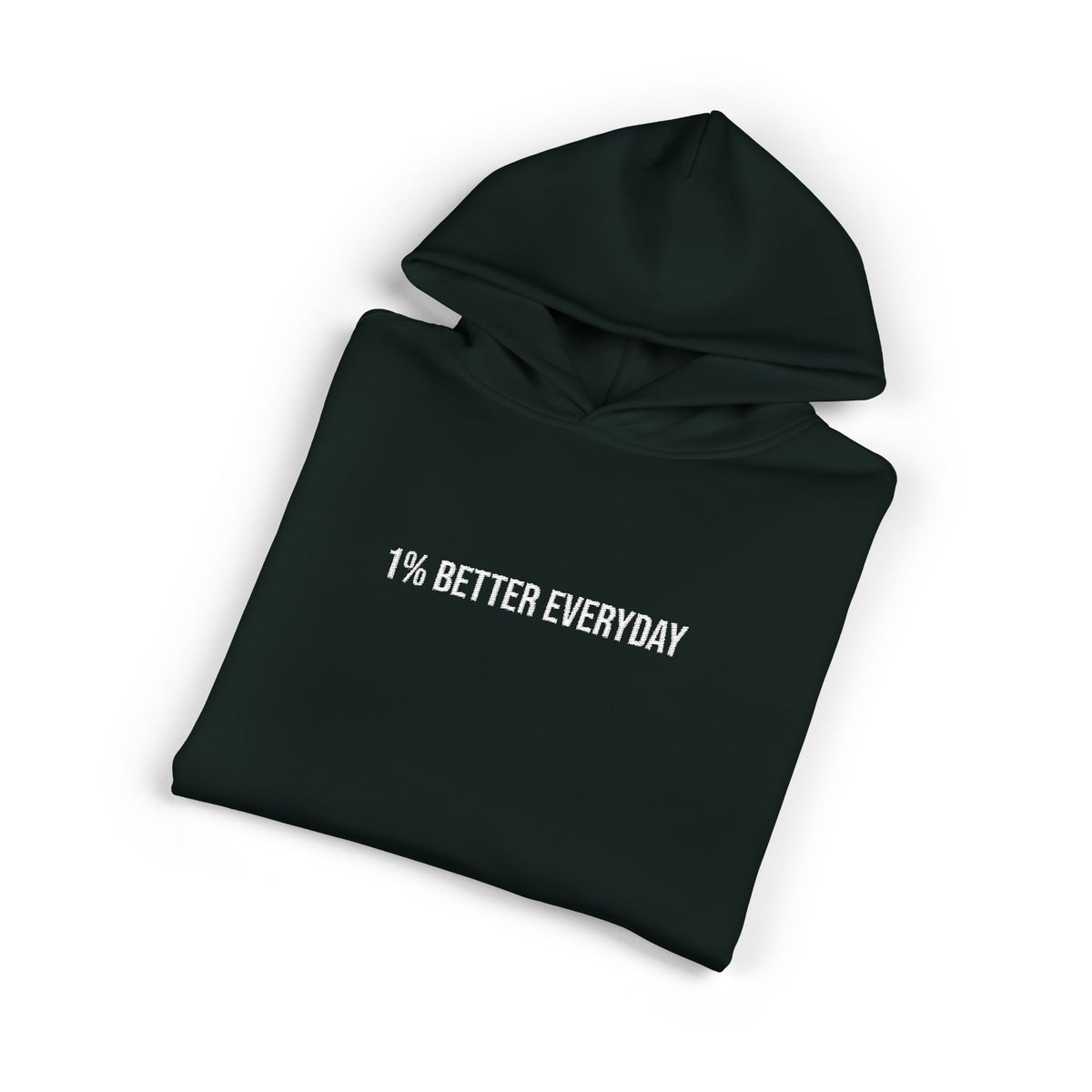 1% Better Everyday Premium Embroidered Hoodie