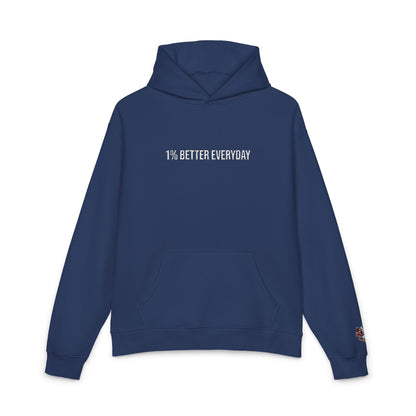 1% Better Everyday Premium Embroidered Hoodie