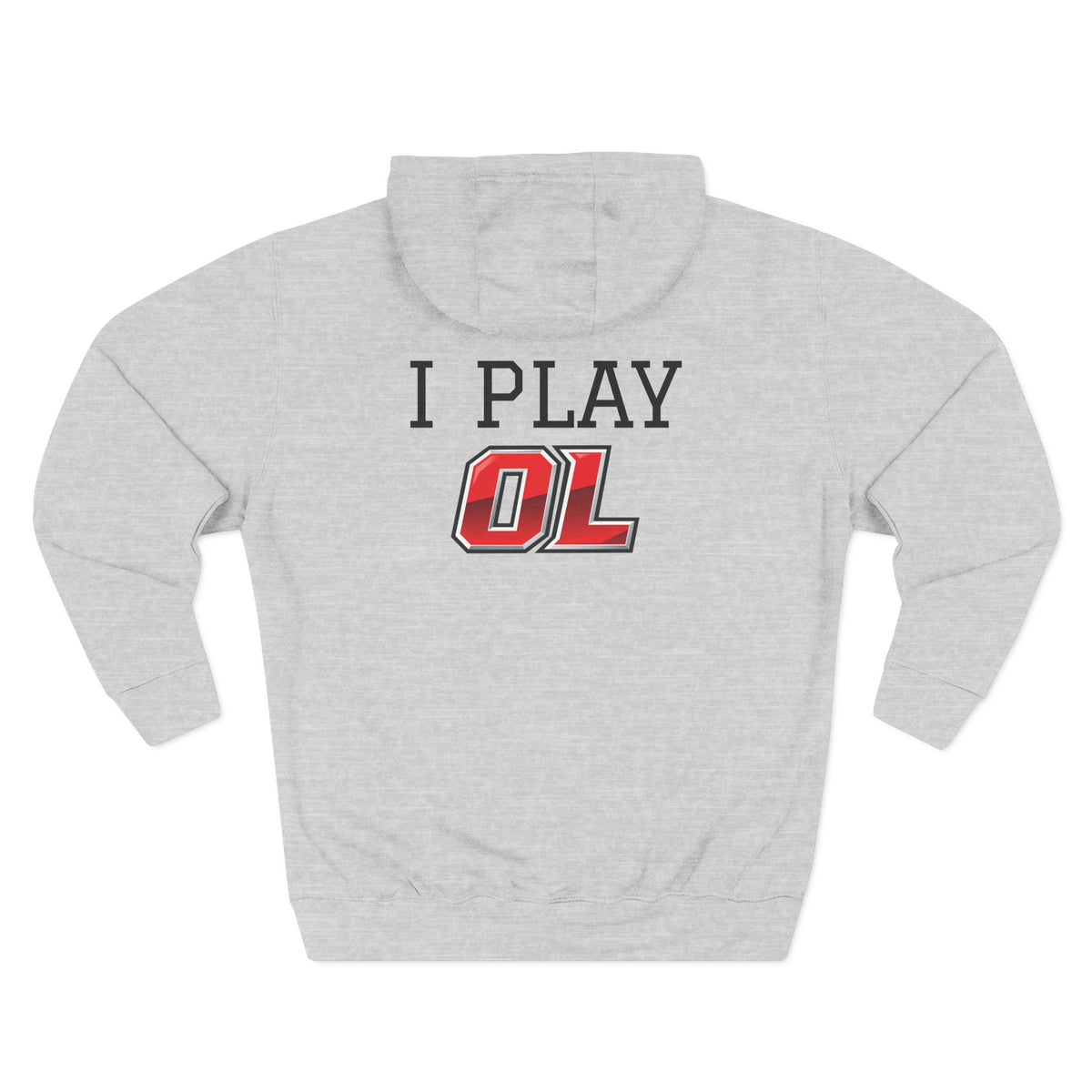 I PLAY OL Three-Panel Signature Fleece Hoodie