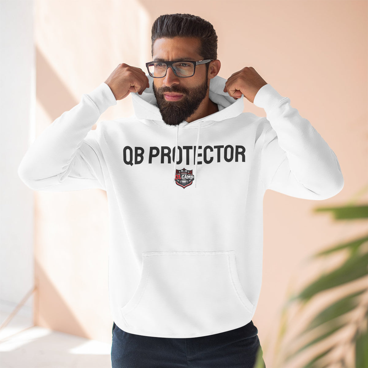 QB Protector Three-Panel Signature Fleece Hoodie