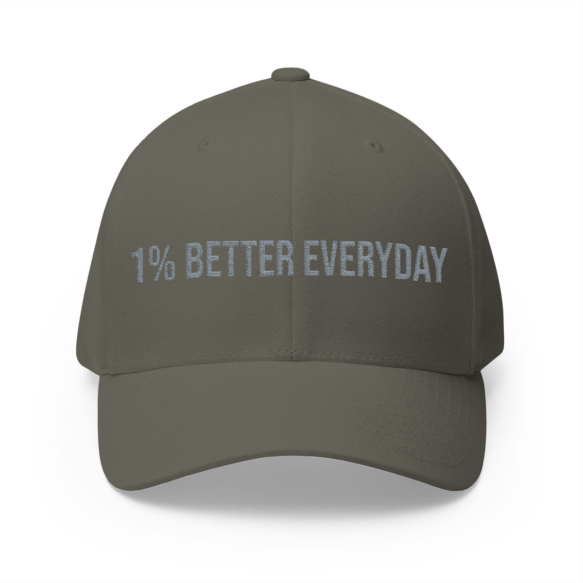 1% Better Everyday Embroidered Closed-Back Cap