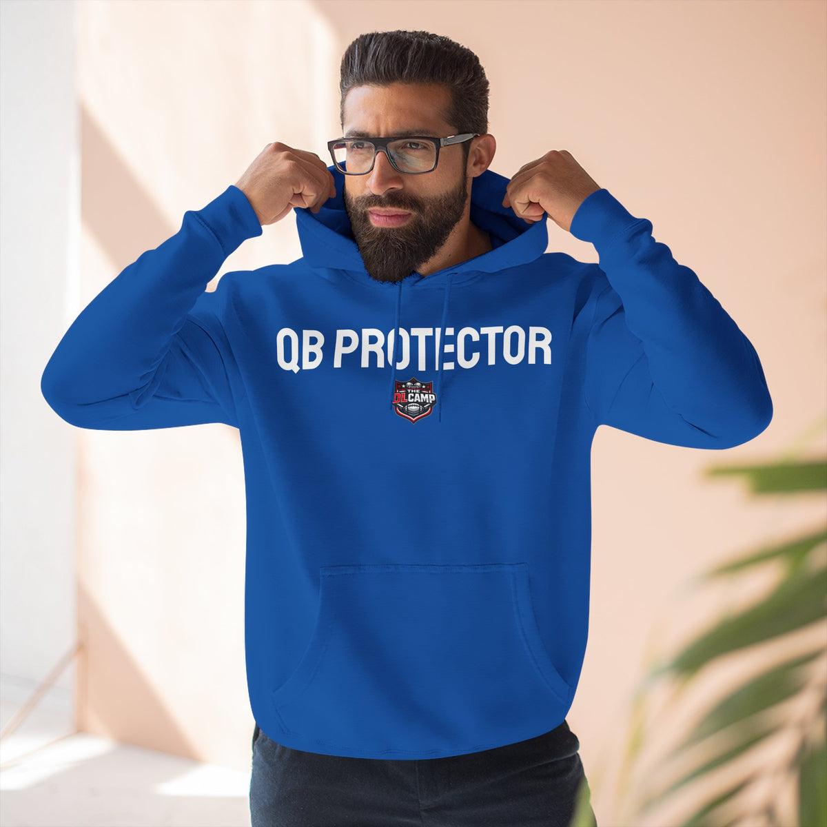 QB Protector Three-Panel Signature Fleece Hoodie
