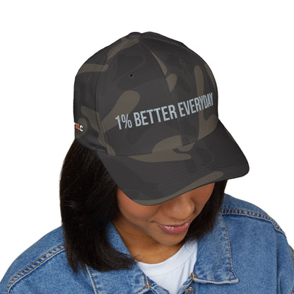 1% Better Everyday Embroidered Closed-Back Cap