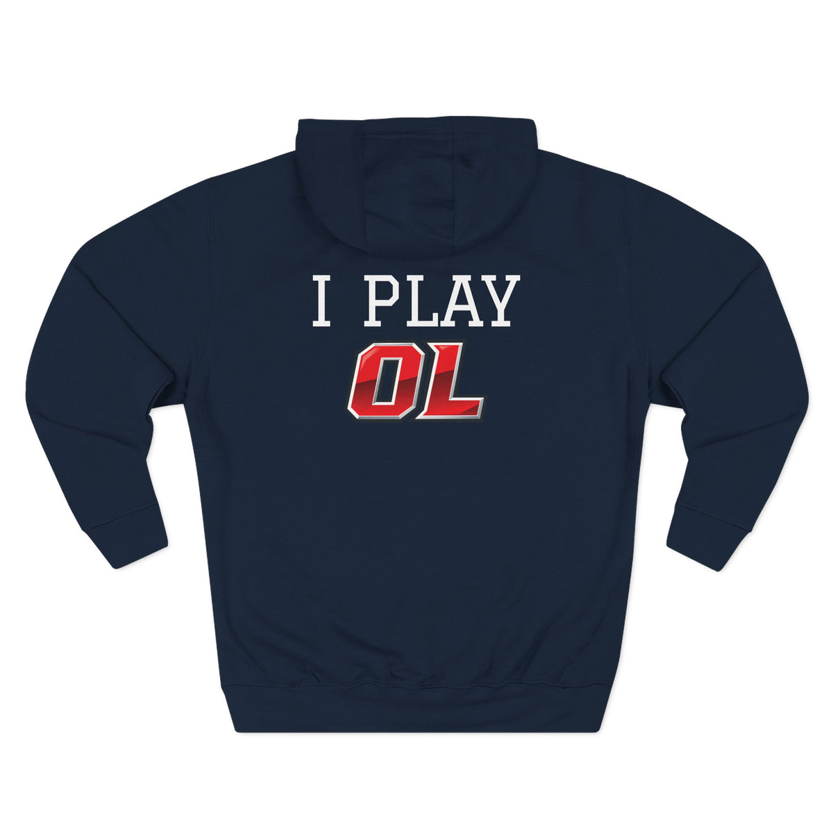 I PLAY OL Three-Panel Signature Fleece Hoodie