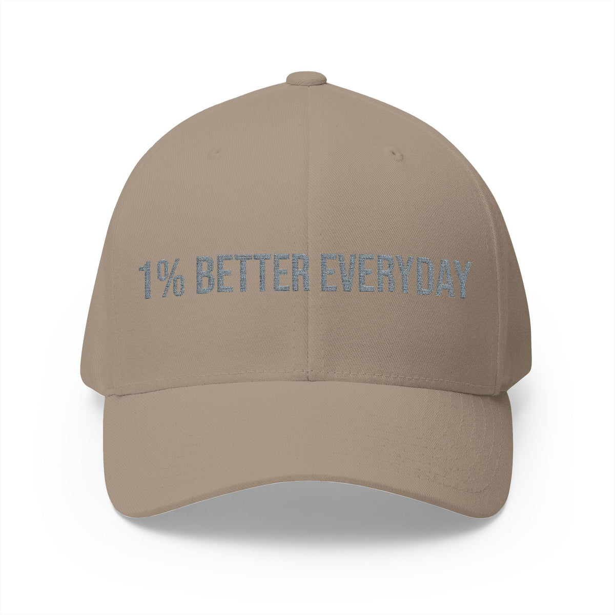 1% Better Everyday Embroidered Closed-Back Cap