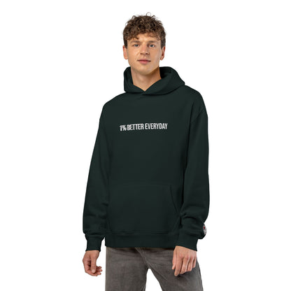1% Better Everyday Premium Embroidered Hoodie