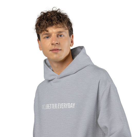 1% Better Everyday Premium Embroidered Hoodie