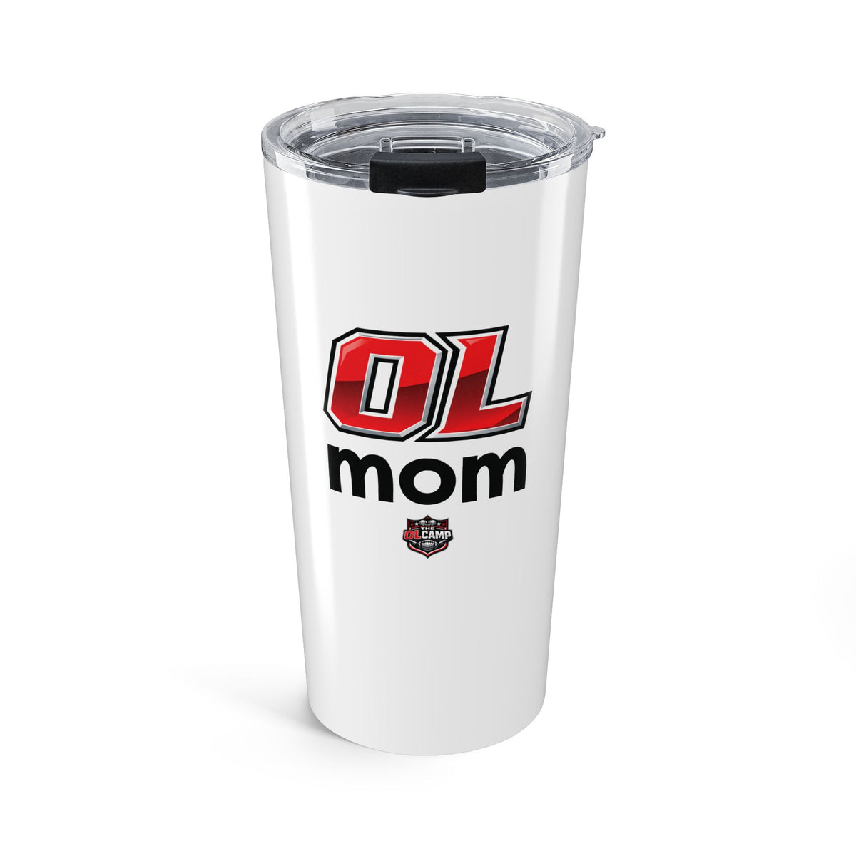 OL Mom Tumbler 20oz 'Pure White'