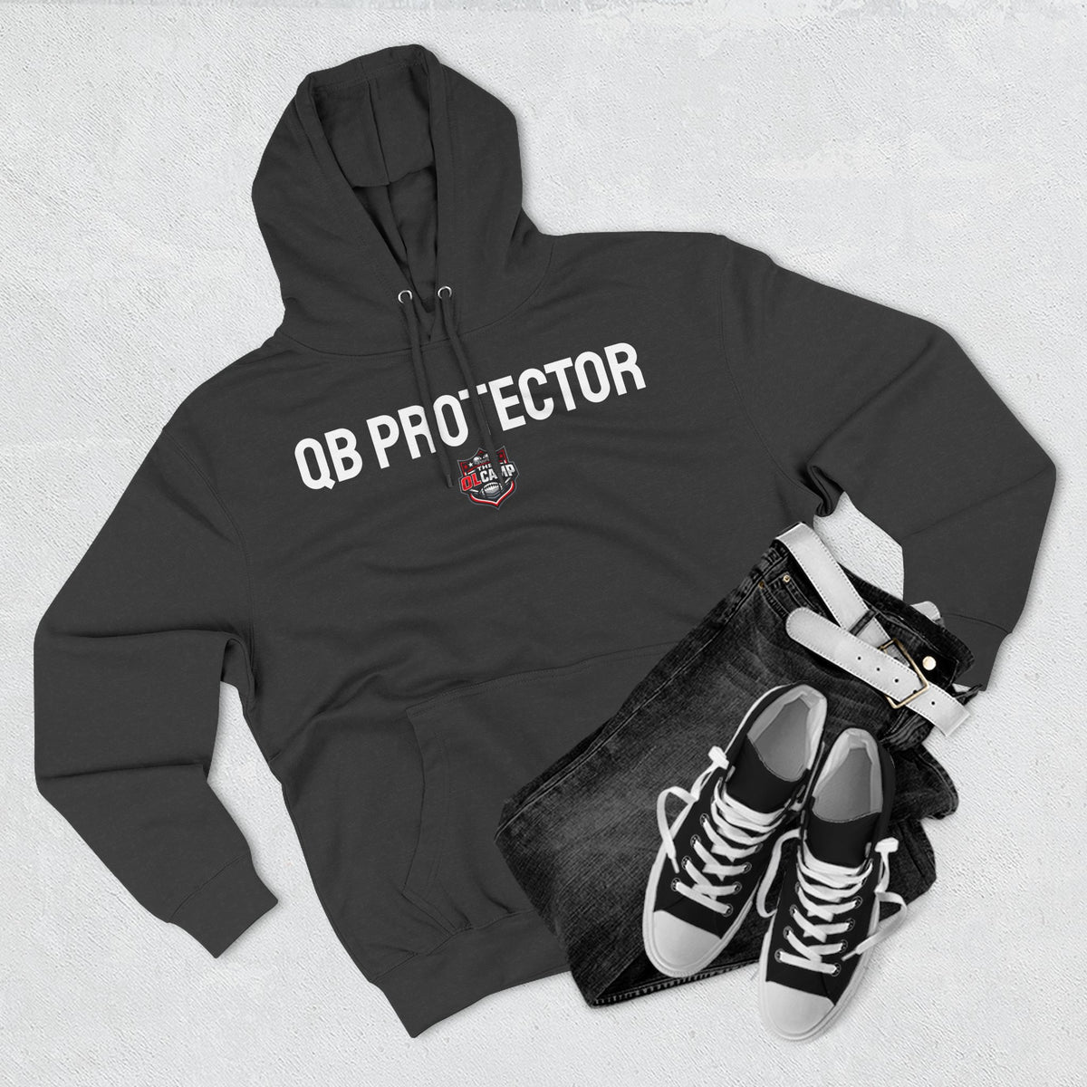 QB Protector Three-Panel Signature Fleece Hoodie