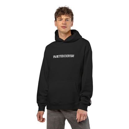 1% Better Everyday Premium Embroidered Hoodie
