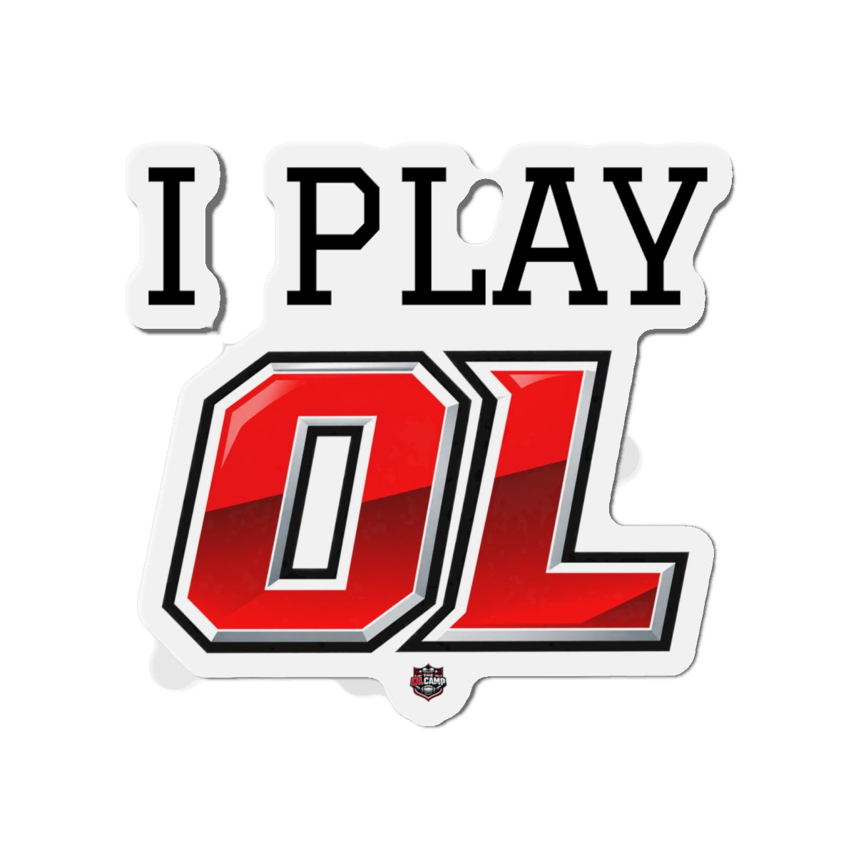 I PLAY OL Fridge Magnet