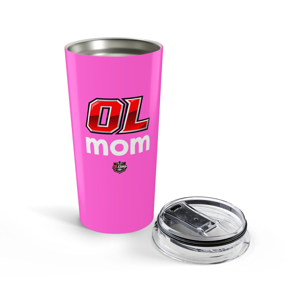 OL Mom Tumbler 20oz 'Hot Pink'