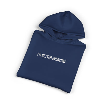 1% Better Everyday Premium Embroidered Hoodie