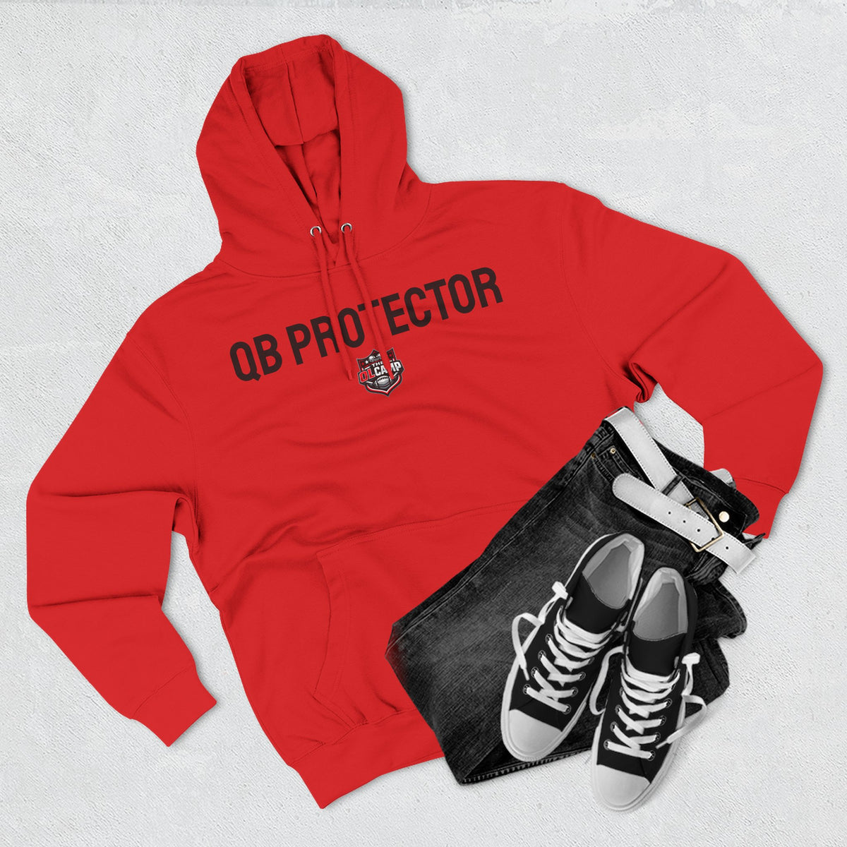 QB Protector Three-Panel Signature Fleece Hoodie