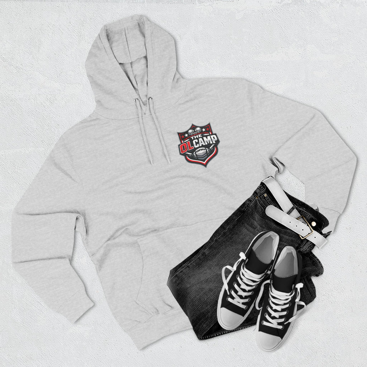 I PLAY OL Three-Panel Signature Fleece Hoodie