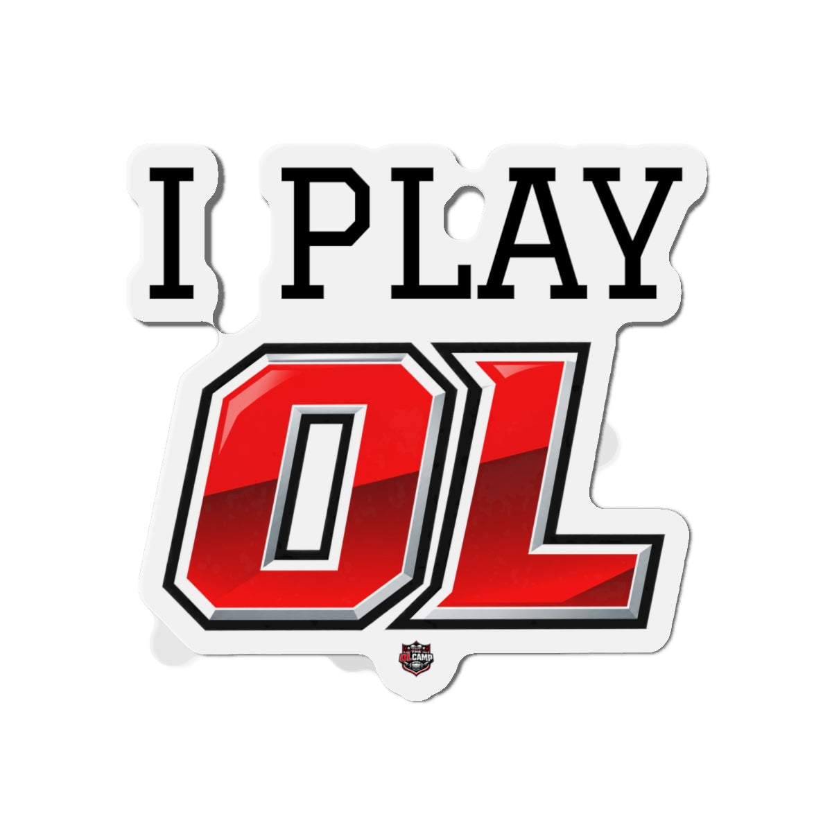 I PLAY OL Fridge Magnet