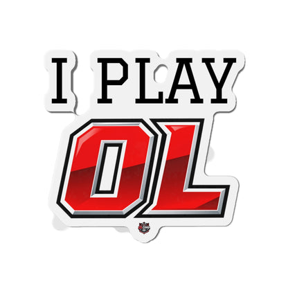I PLAY OL Fridge Magnet