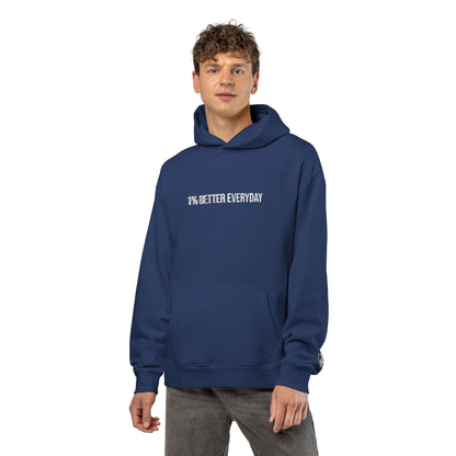 1% Better Everyday Premium Embroidered Hoodie