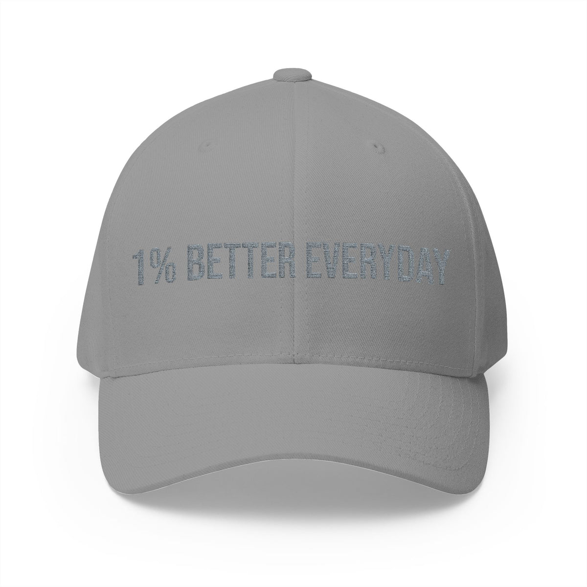 1% Better Everyday Embroidered Closed-Back Cap
