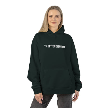 1% Better Everyday Premium Embroidered Hoodie