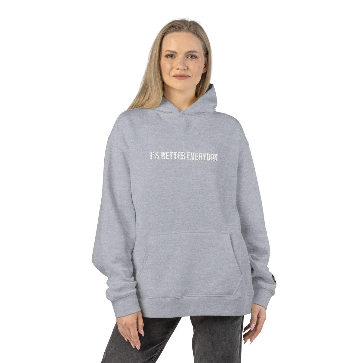 1% Better Everyday Premium Embroidered Hoodie